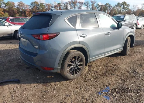 2021 Mazda Cx-5 Carbon Edition Turbo из США, поврежденный, VIN JM3KFBCY1M0442397